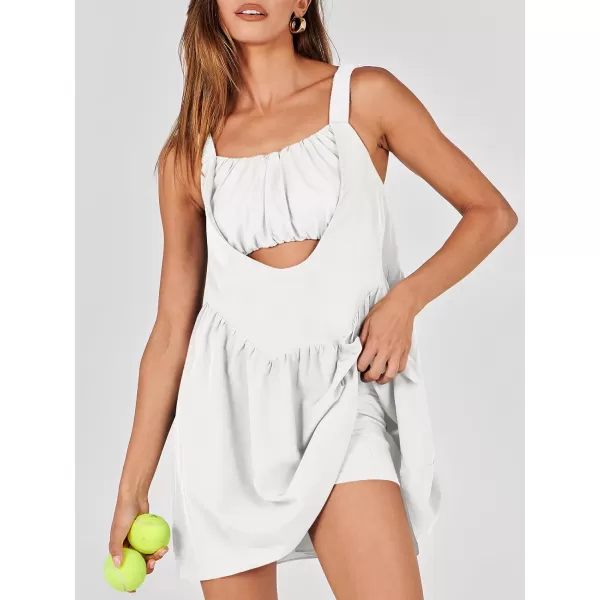imageANRABESS Women Summer Sleeveless Mini Dress Builtin Bra and Shorts Casual Cutout Workout Athletic 2 Piece Tennis DressesWhite