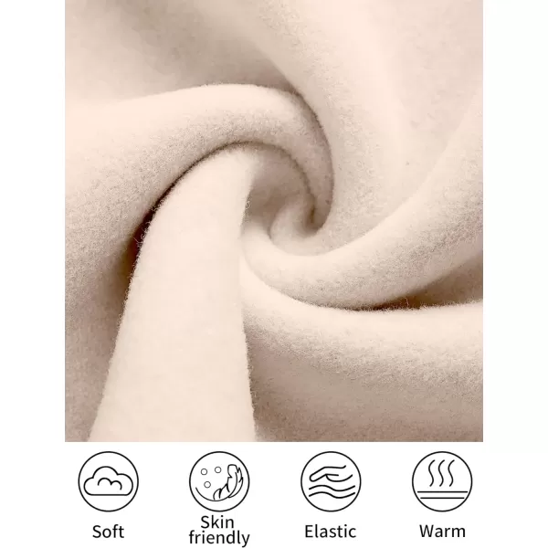 imageANRABESS Women Sweatpants Baggy High Waist Fleece Athletic Jogger Pant Trousers Y2K Teen GirlsBeige