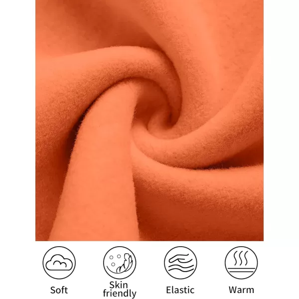 imageANRABESS Women Sweatpants Baggy High Waist Fleece Athletic Jogger Pant Trousers Y2K Teen GirlsOrange
