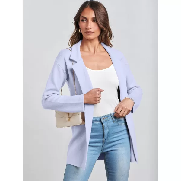 imageANRABESS Womens 2023 Open Front Cardigan Coats Long Sleeve Lapel Casual Chunky Sweater Blazer Jacket for Fall WinterBlue