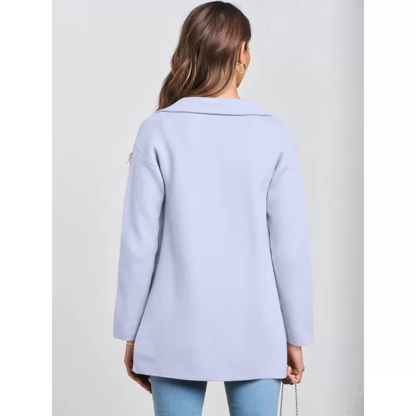 imageANRABESS Womens 2023 Open Front Cardigan Coats Long Sleeve Lapel Casual Chunky Sweater Blazer Jacket for Fall WinterBlue
