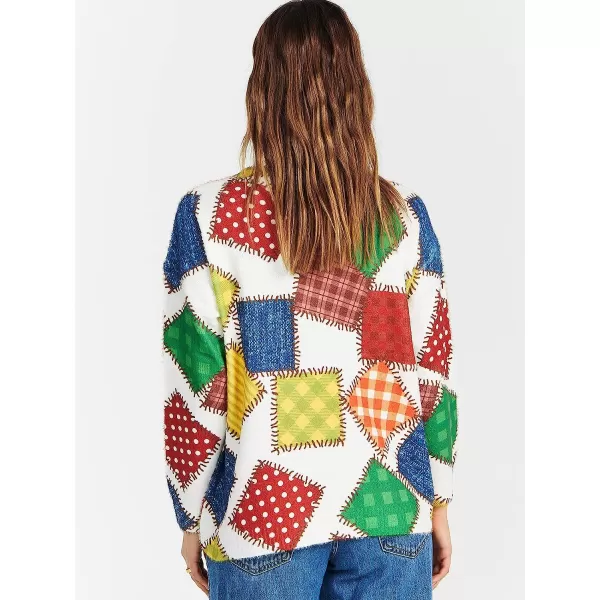 imageANRABESS Womens Boho Sweater Long Sleeve Crewneck Casual Loose Oversized Graphic Pullover Sweater TopGraphic 01