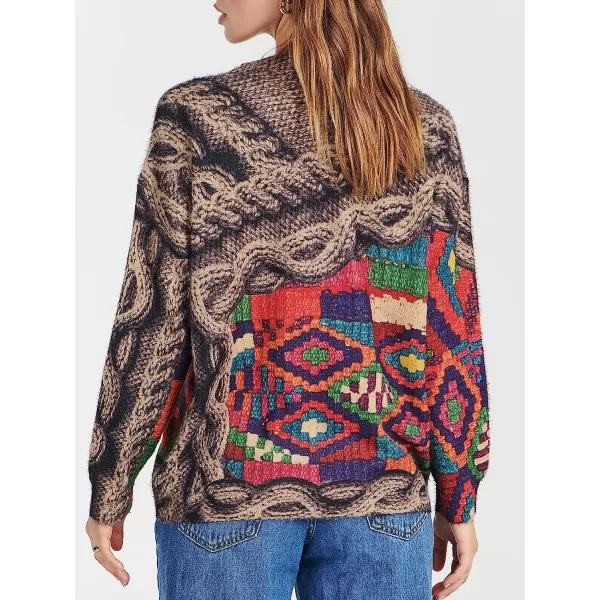 imageANRABESS Womens Boho Sweater Long Sleeve Crewneck Casual Loose Oversized Graphic Pullover Sweater TopGraphic 04