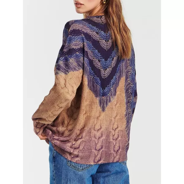 imageANRABESS Womens Boho Sweater Long Sleeve Crewneck Casual Loose Oversized Graphic Pullover Sweater TopGraphic 11