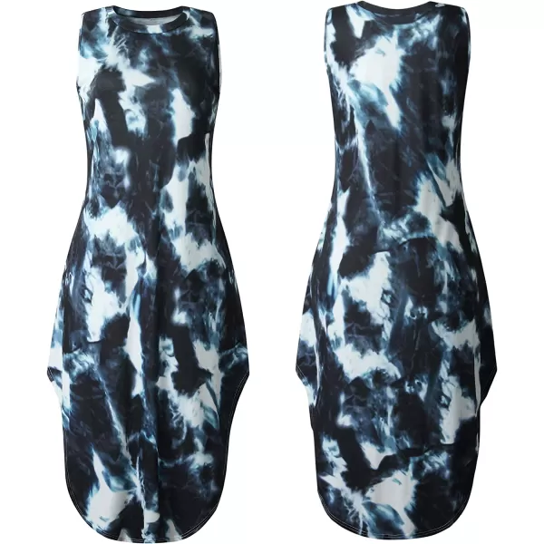 imageANRABESS Womens Casual Loose Sundress Long Dress Sleeveless Split Maxi Dresses Summer Beach Dress with PocketsTie Dye BlueWhite