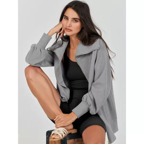 imageANRABESS Womens Full Zip Up Hoodie Sweatshirt 2023 Winter Casual Long Sleeve Sweaters Jackets Fall Warm Trendy ClothesGrey