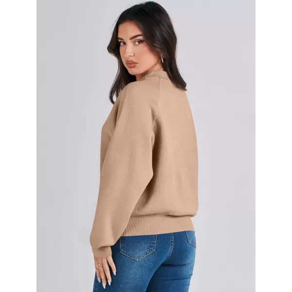 imageANRABESS Womens Long Sleeve Crewneck Casual Oversized Cropped Pullover Sweater Sweatshirts B1140shenxingM KhakiANRABESS Womens Long Sleeve Crewneck Casual Oversized Cropped Pullover Sweater Sweatshirts B1140shenxingM Khaki