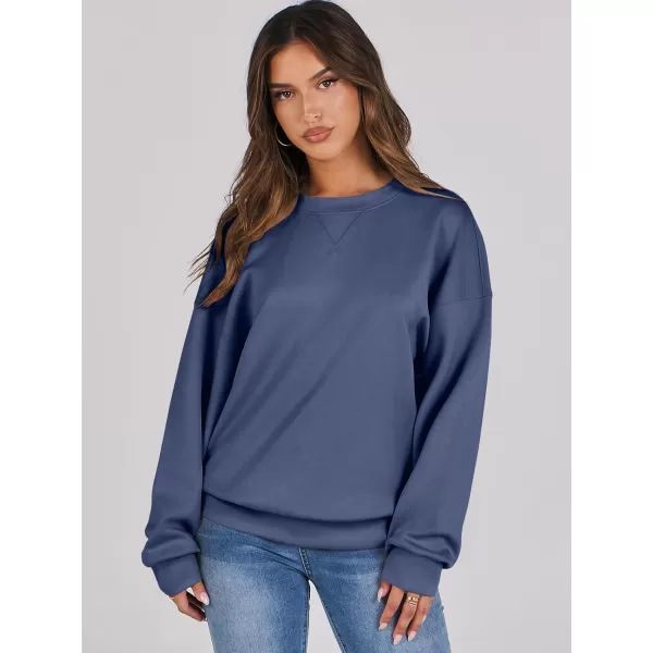 imageANRABESS Womens Long Sleeve Crewneck Shirt Top Loose Fit 2024 Fashion Pullover SweatshirtsBlue