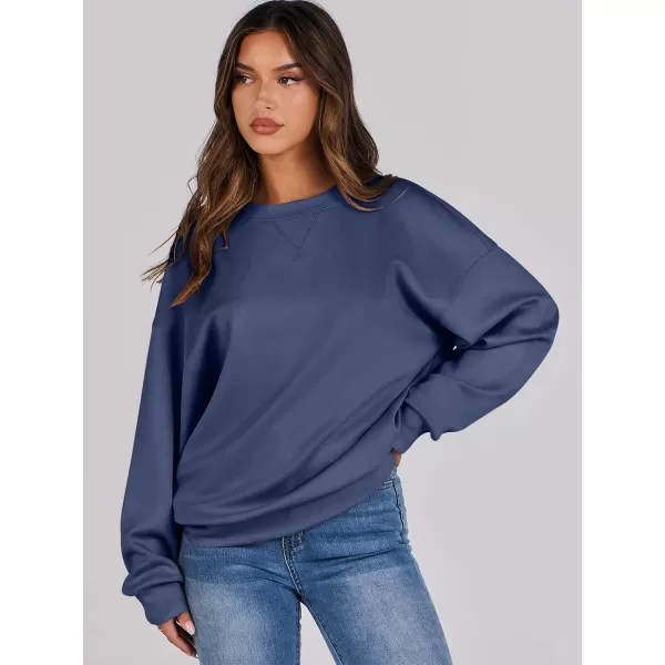 imageANRABESS Womens Long Sleeve Crewneck Shirt Top Loose Fit 2024 Fashion Pullover SweatshirtsBlue