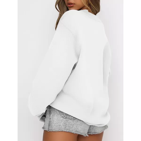 imageANRABESS Womens Long Sleeve Sweatshirt Casual Crewneck Loose Fit Pollover Hoodie Fleece Fall TopsWhite