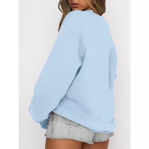 imageANRABESS Womens Long Sleeve Sweatshirt Casual Crewneck Loose Fit Pullover Hoodie Fleece Fall TopsBlue