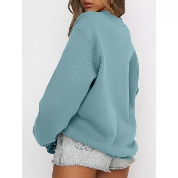 imageANRABESS Womens Long Sleeve Sweatshirt Casual Crewneck Loose Fit Pullover Hoodie Fleece Fall TopsLake