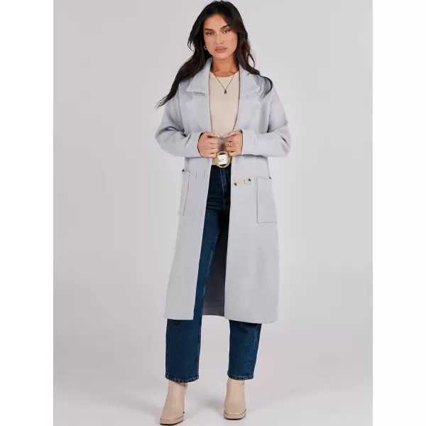 imageANRABESS Womens Long Sweater Coats Open Front Knit Cardigans Long Sleeve Lapel Oversized Fall Winter Coatigan JacketsGrey