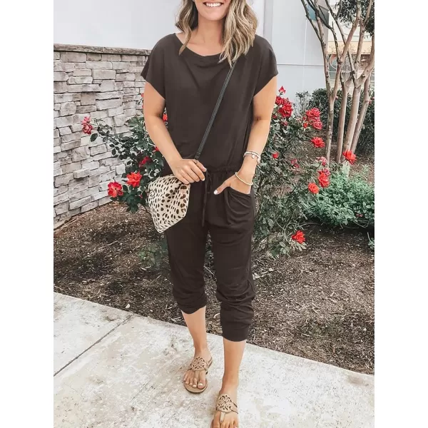 imageANRABESS Womens Loose Summer Casual Off Shoulder Elastic Waist Stretchy Long Romper Jumpsuit01coffee