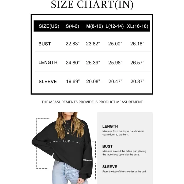 imageANRABESS Womens Mock Neck Batwing Sleeve 2024 Spring Oversized Sweater Casual Ribbed Knit Tunic Pullover TopBlack