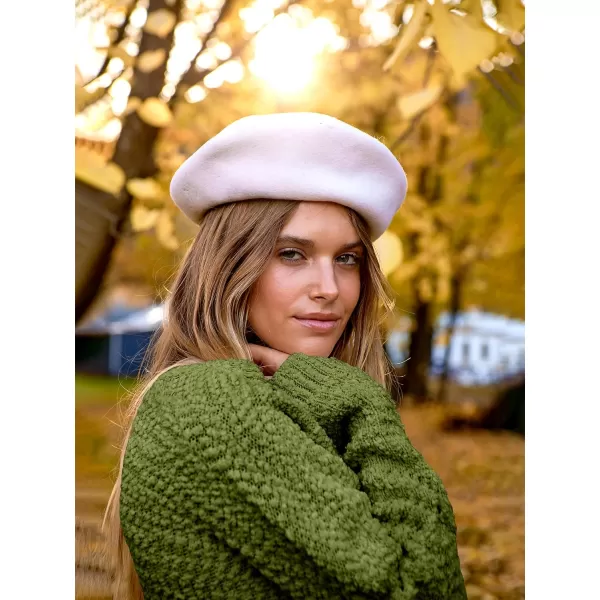 imageANRABESS Womens Open Front Fuzzy Cardigan Sweaters Batwing Sleeve Lightweight Oversized Loose Knit Sweater with PocketsArmy