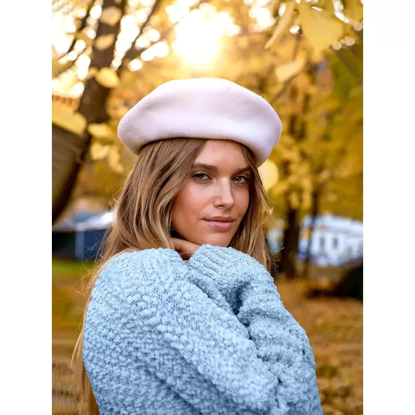 imageANRABESS Womens Open Front Fuzzy Cardigan Sweaters Batwing Sleeve Lightweight Oversized Loose Knit Sweater with PocketsLight Blue