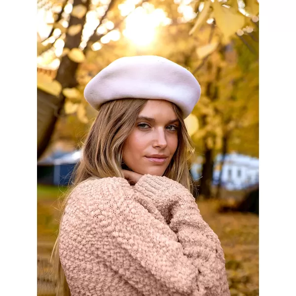 imageANRABESS Womens Open Front Fuzzy Cardigan Sweaters Batwing Sleeve Lightweight Oversized Loose Knit Sweater with PocketsPink