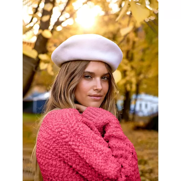 imageANRABESS Womens Open Front Fuzzy Cardigan Sweaters Batwing Sleeve Lightweight Oversized Loose Knit Sweater with PocketsRose