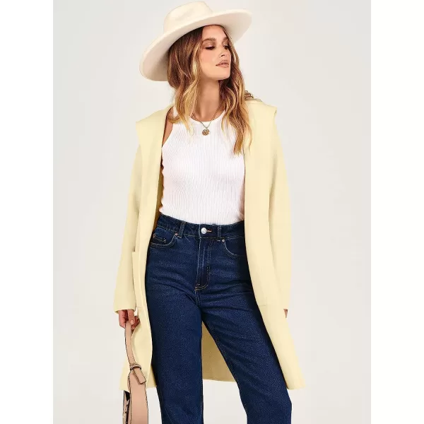 imageANRABESS Womens Open Front Long Sleeve Oversized Hoodie Cardigan Coat Casual Pockets Knit Cotigan SweaterBeige