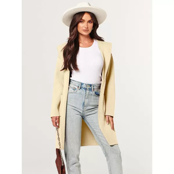 imageANRABESS Womens Open Front Long Sleeve Oversized Hoodie Cardigan Coat Casual Pockets Knit Cotigan SweaterKhaki Beige