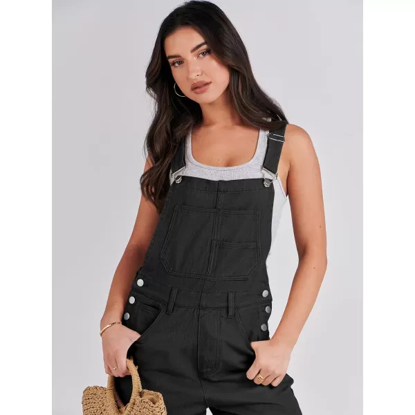 imageANRABESS Womens Overalls Casual Loose Fit Adjustable Strap Denim Bib Overall Jeans Pants JumpsuitsBlack