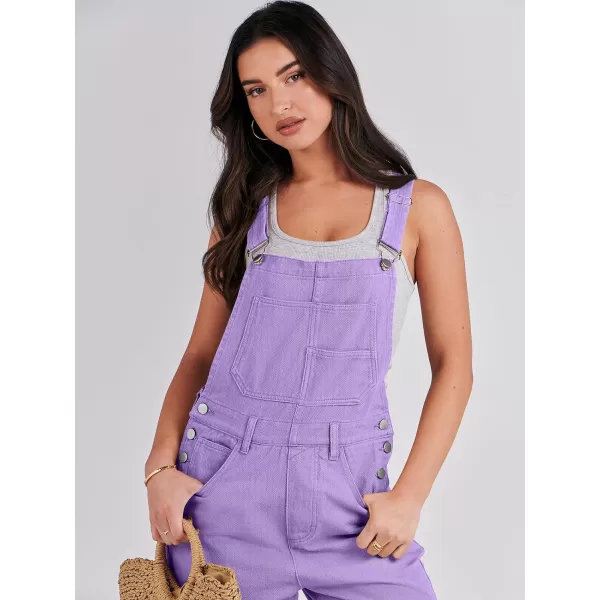 imageANRABESS Womens Overalls Casual Loose Fit Adjustable Strap Denim Bib Overall Jeans Pants JumpsuitsPurple