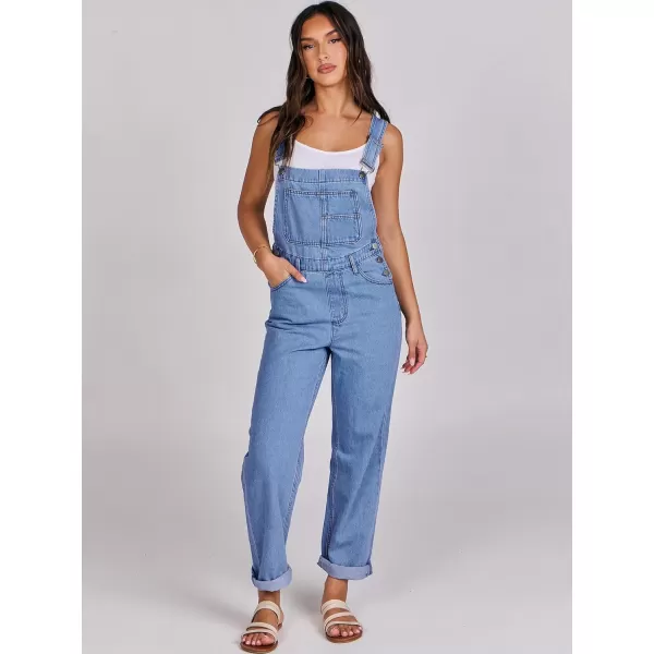 imageANRABESS Womens Overalls Casual Loose Fit Adjustable Strap Denim Bib Overall Jeans Pants JumpsuitsWashed Blue