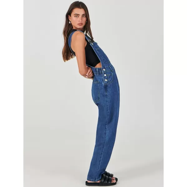 imageANRABESS Womens Overalls Casual Loose Fit Adjustable Strap Denim Bib Overall Jeans Pants JumpsuitsWashed Deep Blue