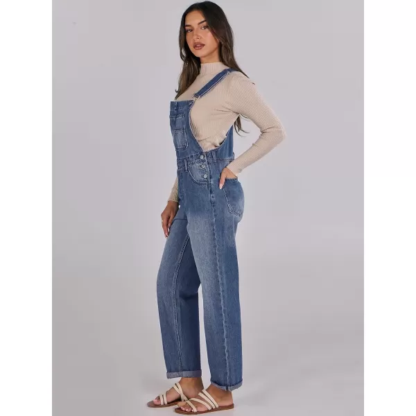 imageANRABESS Womens Overalls Casual Loose Fit Adjustable Strap Denim Bib Overall Jeans Pants JumpsuitsWashed Navy Blue