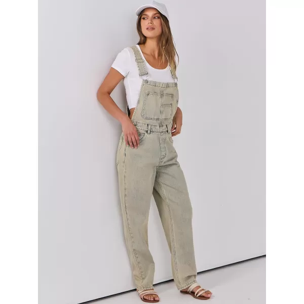 imageANRABESS Womens Overalls Casual Loose Fit Adjustable Strap Denim Bib Overall Jeans Pants JumpsuitsWashed Peach