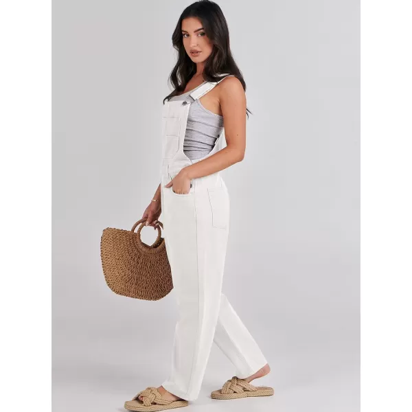 imageANRABESS Womens Overalls Casual Loose Fit Adjustable Strap Denim Bib Overall Jeans Pants JumpsuitsWhite