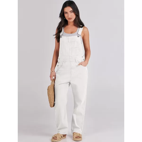 imageANRABESS Womens Overalls Casual Loose Fit Adjustable Strap Denim Bib Overall Jeans Pants JumpsuitsWhite