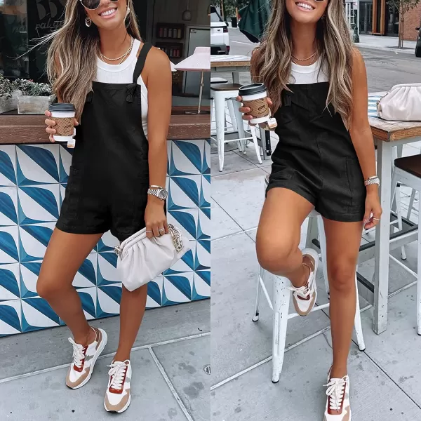 imageANRABESS Womens Overalls Casual Loose Sleeveless Adjustable Straps Bib Summer Romper with Pockets01black