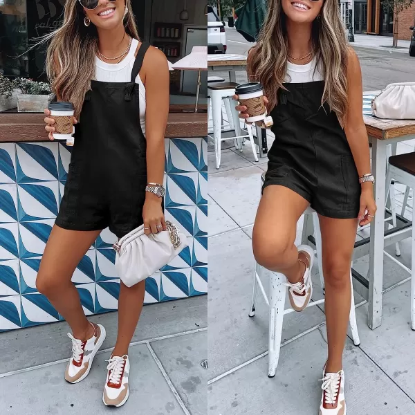 imageANRABESS Womens Overalls Casual Loose Sleeveless Adjustable Straps Bib Summer Romper with Pockets01black