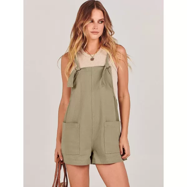 imageANRABESS Womens Overalls Casual Loose Sleeveless Adjustable Straps Bib Summer Romper with Pockets07khaki