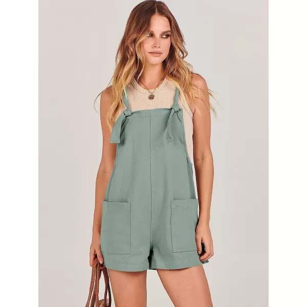 imageANRABESS Womens Overalls Casual Loose Sleeveless Adjustable Straps Bib Summer Romper with Pockets11grey