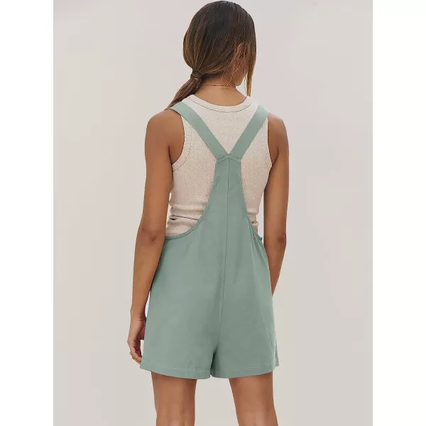 imageANRABESS Womens Overalls Casual Loose Sleeveless Adjustable Straps Bib Summer Romper with Pockets11grey