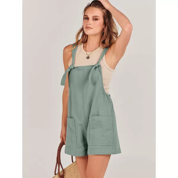 imageANRABESS Womens Overalls Casual Loose Sleeveless Adjustable Straps Bib Summer Romper with Pockets11grey