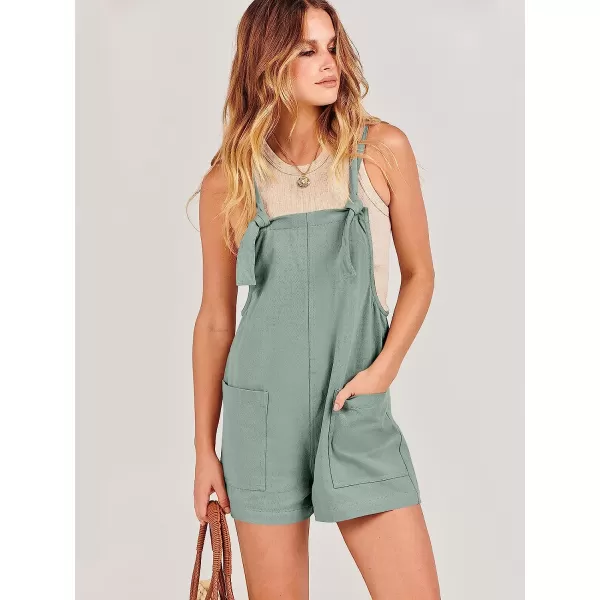 imageANRABESS Womens Overalls Casual Loose Sleeveless Adjustable Straps Bib Summer Romper with Pockets11grey