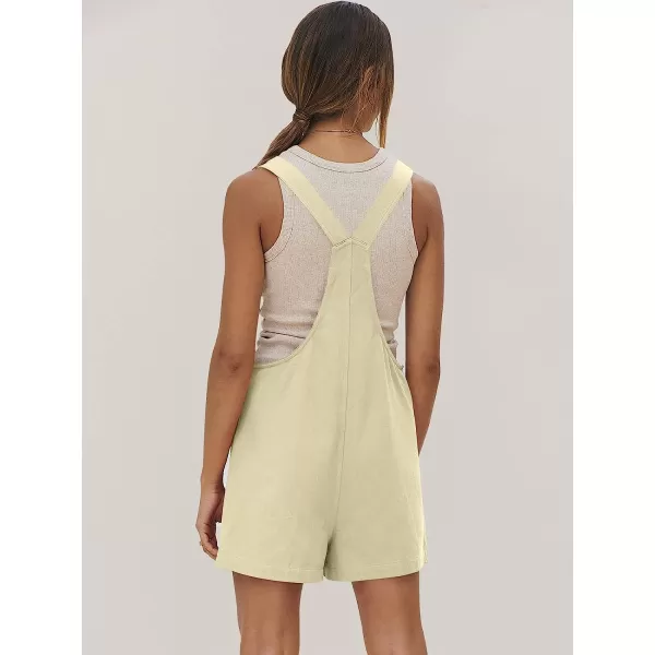 imageANRABESS Womens Overalls Casual Loose Sleeveless Adjustable Straps Bib Summer Romper with Pockets12apricot