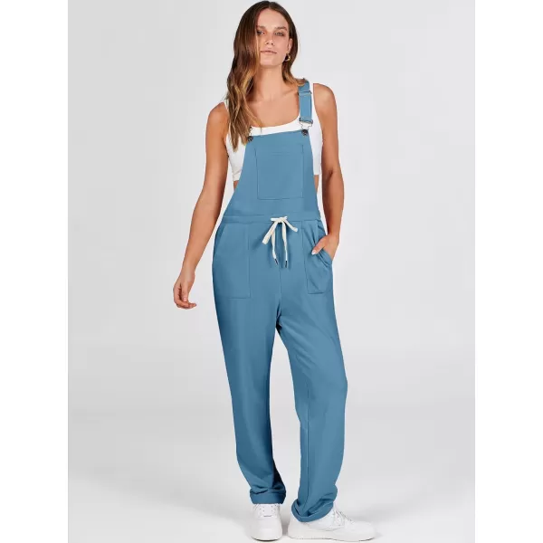 imageANRABESS Womens Overalls Jumpsuit Casual Sleeveless Adjustable Tie Straps Drawstring Jumpers Outfits with PocketsDenim Blue