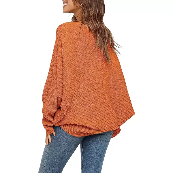 imageANRABESS Womens Oversized Crewneck Sweater Batwing Puff Long Sleeve Ribbed Slouchy Pullover SweaterYellow