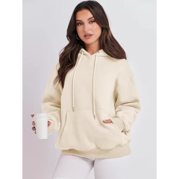 imageANRABESS Womens Oversized Fleece Hoodies Casual Pullover Sweatshirts Fall Fashion 2023 Clothes Trendy Y2k OutfitsApricot