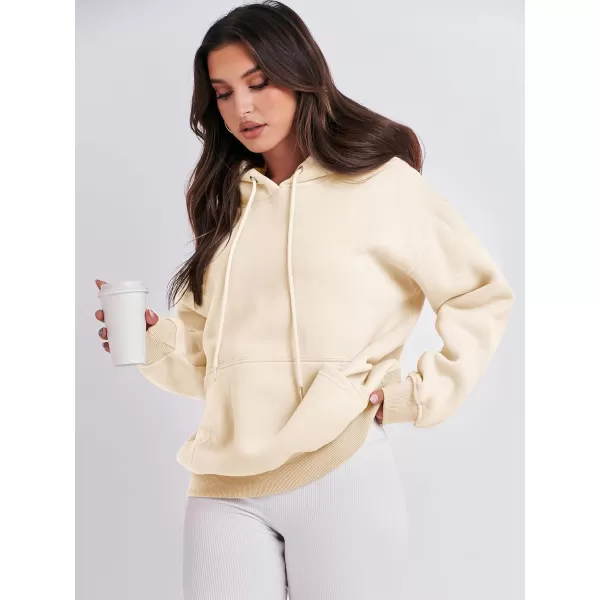 imageANRABESS Womens Oversized Fleece Hoodies Casual Pullover Sweatshirts Fall Fashion 2023 Clothes Trendy Y2k OutfitsApricot