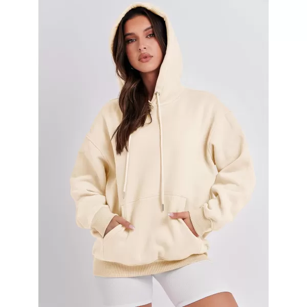 imageANRABESS Womens Oversized Fleece Hoodies Casual Pullover Sweatshirts Fall Fashion 2023 Clothes Trendy Y2k OutfitsApricot