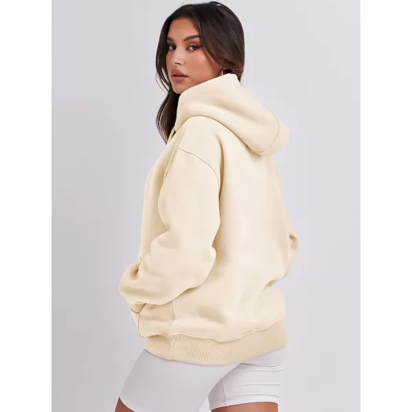 imageANRABESS Womens Oversized Fleece Hoodies Casual Pullover Sweatshirts Fall Fashion 2023 Clothes Trendy Y2k OutfitsApricot