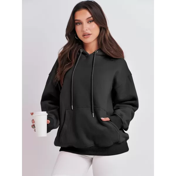 imageANRABESS Womens Oversized Fleece Hoodies Casual Pullover Sweatshirts Fall Fashion 2023 Clothes Trendy Y2k OutfitsBlack