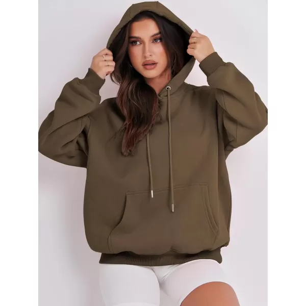 imageANRABESS Womens Oversized Fleece Hoodies Casual Pullover Sweatshirts Fall Fashion 2023 Clothes Trendy Y2k OutfitsBrown