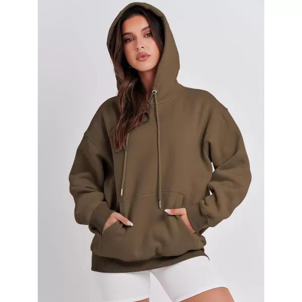 imageANRABESS Womens Oversized Fleece Hoodies Casual Pullover Sweatshirts Fall Fashion 2023 Clothes Trendy Y2k OutfitsBrown